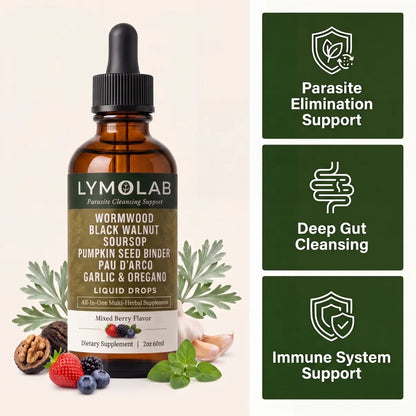 LYMOLAB Wild-Harvested Wormwood Herbal Drops
