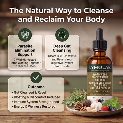 LYMOLAB Wild-Harvested Wormwood Herbal Drops